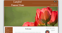 Desktop Screenshot of lunsfordfuneralhome.com